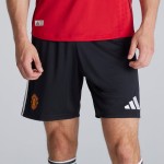 Mujer Manchester United 2025/26 Pantalones Cortos Local - Negro