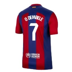 Camiseta de casa O.DEMBELE FC Barcelona 2023/24 para niños