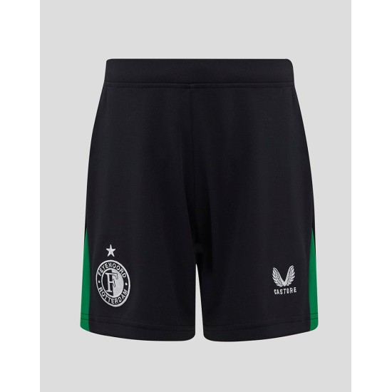 Pantalones Cortos Visitantes de Feyenoord 2024/25 para Niños Pantalones Cortos Visitantes de Feyenoord 2024/25 para Niños