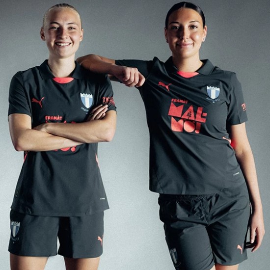 Pantalones cortos visitantes para mujeres Malmö FF 2025