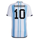 Diego Maradona #10 Argentina Camiseta de Local Mundial 2022 Diego Maradona #10 Argentina Camiseta de Local Mundial 2022