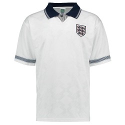 Camiseta retro Inglaterra Mundial 1990 hombre