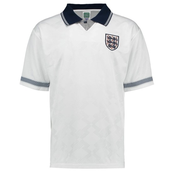 Camiseta retro Inglaterra Mundial 1990 niño