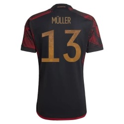 Thomas Muller #13 Alemania Camiseta de Visita Mundial 2022