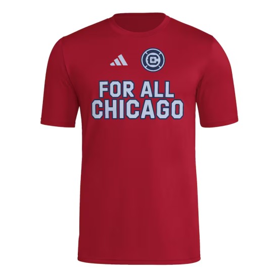 Camiseta infantil Chicago Fire 2025 tercera Hook AEROREADY