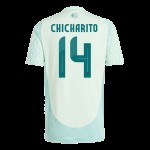 Javier Hernández Chicharito #14 México Camiseta de Visita Copa América 2024 Javier Hernández Chicharito #14 México Camiseta de Visita Copa América 2024