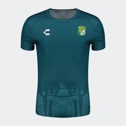 Camiseta Niño Club León 2024/25 Tercera Prematch Verde