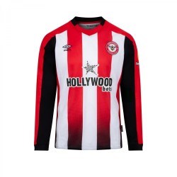 Camisa de manga larga de casa para hombre Brentford 2024/25