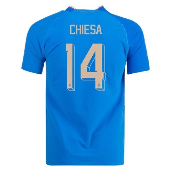 Federico Chiesa #14 Italia Camiseta de Local Mundial 2022