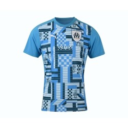 Camiseta prepartido de hombre OM 2024/25 tercero - Azul océano