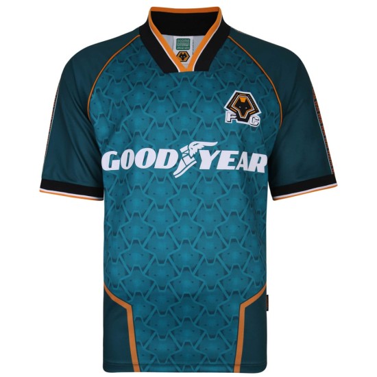 Camiseta Retro Wolverhampton Wanderers de Visitante 1996 para Hombre Camiseta Retro Wolverhampton Wanderers de Visitante 1996 para Hombre