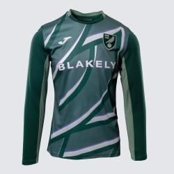 Camiseta Manga Larga Segunda Norwich City 2025/26 Niño