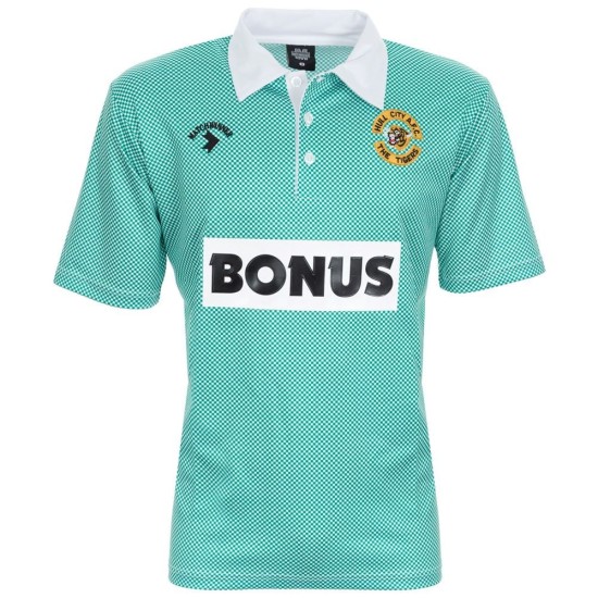 Camiseta Retro de Visitante 1990 de Hull City para Mujer