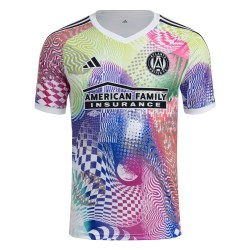 Camiseta Previa al Partido Tercera Infantil Atlanta United FC 2025 - Blanca