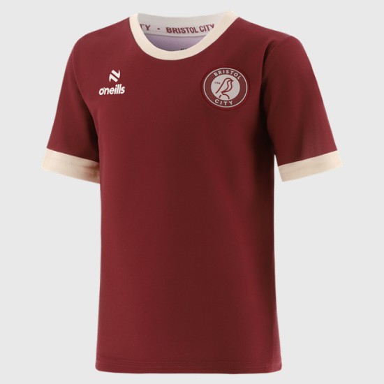 Camiseta de Calentamiento Visitante de Bristol City 2024/25 para Niños