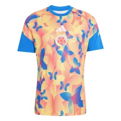 Camiseta de calentamiento local Mundial 2026 de Colombia para niños