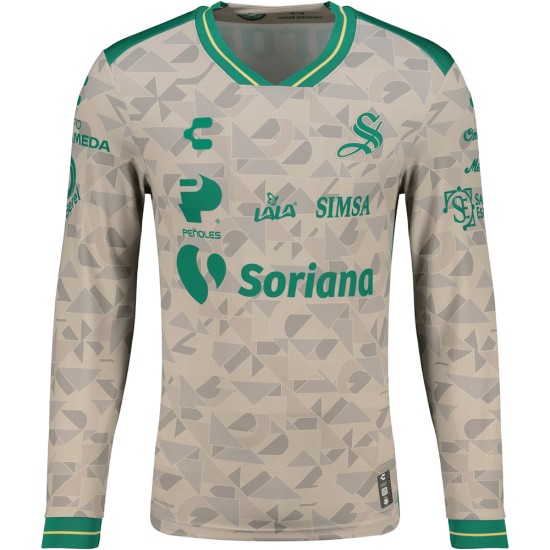 Camiseta visitante de manga larga del Santos Laguna 2025/26 para niño