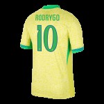 RODRYGO #10 Brasil Camiseta de Local Copa América 2024 RODRYGO #10 Brasil Camiseta de Local Copa América 2024