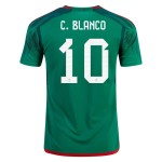 Cuauhtemoc Blanco #10 México Camiseta de Local Mundial 2022 Cuauhtemoc Blanco #10 México Camiseta de Local Mundial 2022