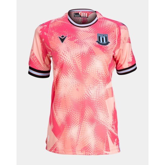 Camiseta Tercera sin Patrocinador de Stoke City 2024/25 para Mujeres Camiseta Tercera sin Patrocinador de Stoke City 2024/25 para Mujeres
