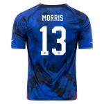 Jordan Morris #13 USMNT Camiseta de Visita Mundial 2022