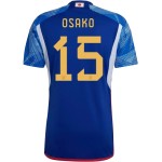 Yuya Osako #15 Japón Camiseta de Local Mundial 2022