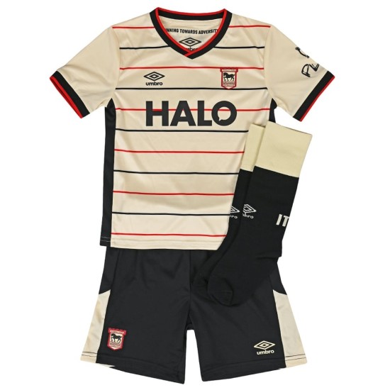 Conjunto de visitante Ipswich Town 2026/27 para niño Conjunto de visitante Ipswich Town 2026/27 para niño