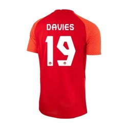 Alphonso Davies #19 Canadá Camiseta de Local Mundial 2022