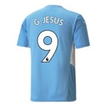 Camiseta de casa G.JESUS Manchester City 2021/22 para mujeres Camiseta de casa G.JESUS Manchester City 2021/22 para mujeres