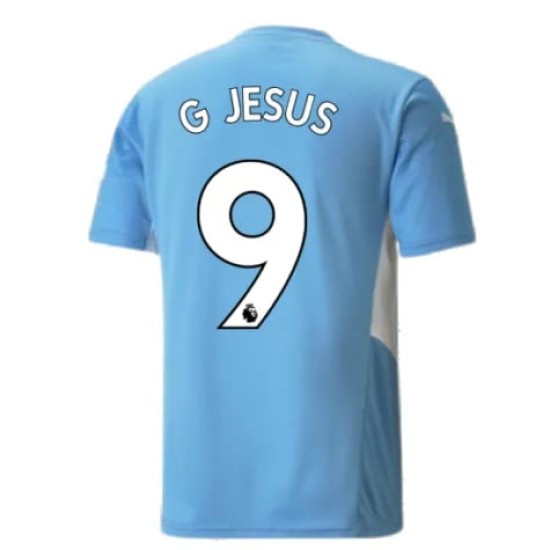 Camiseta de casa G.JESUS Manchester City 2021/22 para mujeres Camiseta de casa G.JESUS Manchester City 2021/22 para mujeres