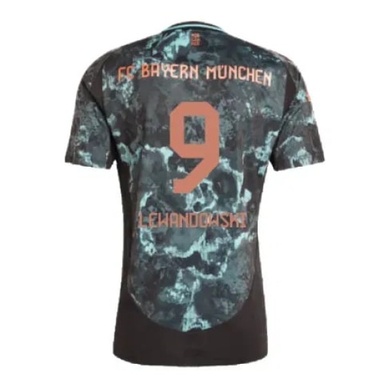 Camiseta de visitante LEWANDOWSKI Bayern Munich 2024/25 para mujeres