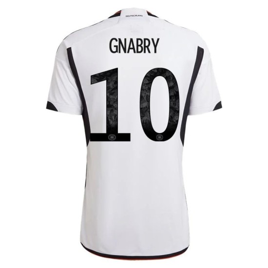 Serge Gnabry #10 Alemania Camiseta de Local Mundial 2022