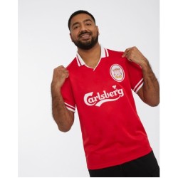 Camiseta retro local Liverpool 1996/98 de hombre