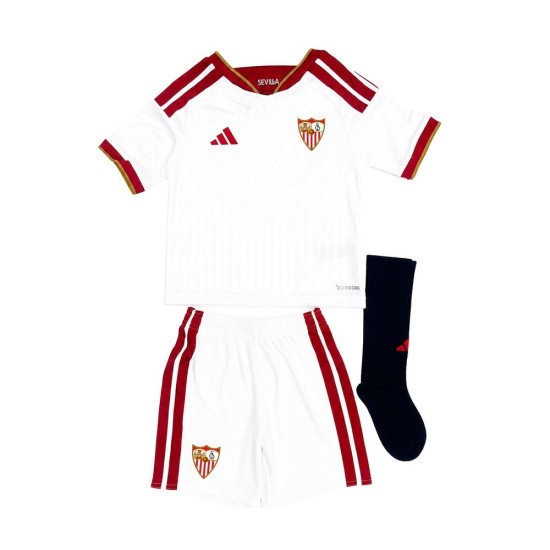 Conjunto local infantil Sevilla FC 2026/27 Conjunto local infantil Sevilla FC 2026/27