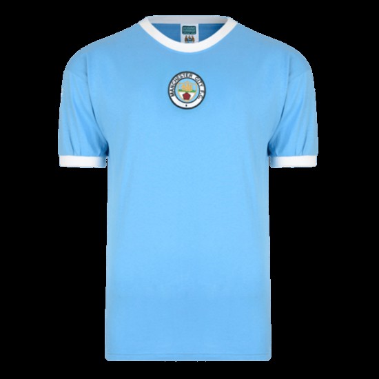 Camiseta Retro de Local Manchester City 1972 para Hombre