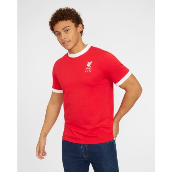 Camiseta retro local Liverpool 1973 de hombre Camiseta retro local Liverpool 1973 de hombre
