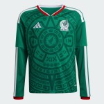 Camiseta de manga larga local de la Copa del Mundo 2026 de México para niño