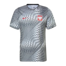 Camiseta de niño Polonia 2026 de calentamiento tercera