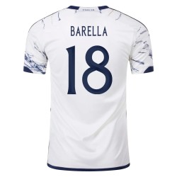 Italia #18 Nicolo Barella Camiseta de Visita 23/24