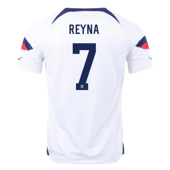 Giovanni Reyna #7 USMNT Camiseta de Local Mundial 2022 Giovanni Reyna #7 USMNT Camiseta de Local Mundial 2022