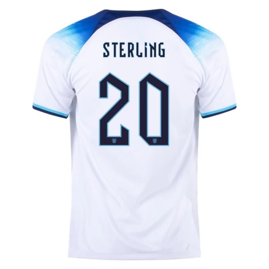 Raheem Sterling #20 Inglaterra Camiseta de Local Mundial 2022