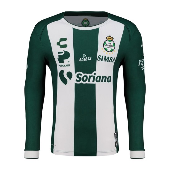 Camiseta Hombre Santos Laguna 2024/25 Local Manga Larga Camiseta Hombre Santos Laguna 2024/25 Local Manga Larga