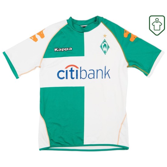 Camiseta retro Werder Bremen 2007/08 para hombre