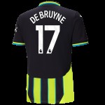 Camiseta de visitante DE BRUYNE Manchester City 2024/25 para mujeres