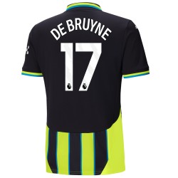 Camiseta de visitante DE BRUYNE Manchester City 2024/25 para niños