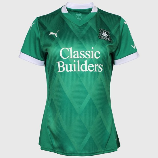 Camiseta Local de Plymouth Argyle 2024/25 para Mujeres