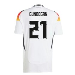 Camiseta de casa GUNDOGAN Alemania 2024 para niños