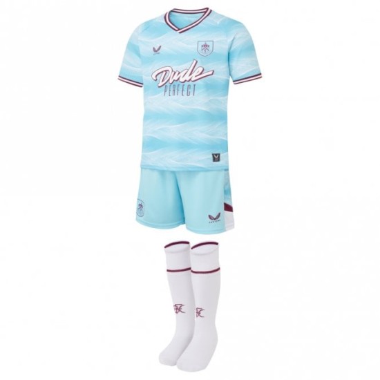 Conjunto de Visitante Burnley Niño 2025/26 Conjunto de Visitante Burnley Niño 2025/26