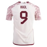Raul Jimenez #9 México Camiseta de Visita Mundial 2022
