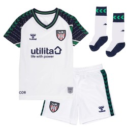 Kit visitante Sunderland 2024/25 para niños